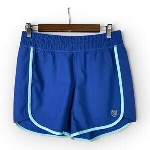Goal Five Womens size Small Indie Training Shorts Blue Stretch Running Athletic